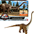 MAMENCHISAURUS LEGACY COLLECTION THE LOST WORLD COLOSSAL MATTEL DINOSSAURO 126 CM - Imagem 4