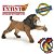 SMILODON PAPO COM JUBA BRINQUEDO TIGRE DENTES DE SABRE MINIATURA ERA DO GELO - Imagem 1