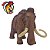 MAMUTE LANUDO PAPO 2009 FIGURA MAMÍFERO PRÉ-HISTÓRICO MINIATURA ERA DO GELO - Imagem 4