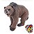 URSO DAS CAVERNAS PAPO 2017 FIGURA DE MAMÍFERO ERA DO GELO IMPORTADO URSUS SPELAEUS - Imagem 3