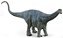 BRONTOSAURUS  SCHLEICH DINOSSAURO COLECIONÁVEL BONECO DE DINOSSAURO EMBORRACHADO - Imagem 1