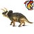 TRICERATOPS WILD SAFARI BRINQUEDO RÉPLICA DE DINOSSAURO MINIATURA SAFARI LTD. - Imagem 4