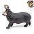 HIPOPÓTAMO PAPO 2007 FIGURA DE MAMÍFERO BRINQUEDO DE ANIMAL SELVAGEM MINIATURA - Imagem 6