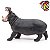HIPOPÓTAMO PAPO 2007 FIGURA DE MAMÍFERO BRINQUEDO DE ANIMAL SELVAGEM MINIATURA - Imagem 7