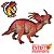 STYRACOSAURUS PAPO MINIATURA DE DINOSSAURO BRINQUEDO BONECO COLECIONÁVEL ESTIRACOSSAURO - Imagem 1