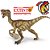 OVIRAPTOR PAPO AMARELO MINIATURA DE DINOSSAURO BRINQUEDO COLECIONÁVEL - Imagem 1