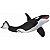 ORCA COLLECTA MINIATURA ANIMAL MARINHO BRINQUEDO BALEIA ASSASSINA - Imagem 1