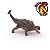 ANKYLOSAURUS PAPO 2011 MINIATURA DE DINOSSAURO BRINQUEDO DE DINOSSAURO COLECIONÁVEL ANQUILOSSAURO - Imagem 6