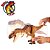TYRANNOSAURUS REX THRASH AND THROW MATTEL  JURASSIC WORLD FALLEN KINGDOM TIRANOSSAURO ELETRÔNICA - Imagem 1
