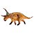 DIABLOCERATOPS BAO XU AMARELO HAOLONGGOOD MINIATURA DINOSSAURO CHIFRUDO MARROM - Imagem 1
