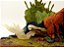 BUITRERAPTOR EM AMBIENTE PANTANOSO BEASTS OF THE MESOZOIC FIGURA COM ACESSÓRIOS - Imagem 6