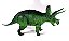 TRICERATOPS "STEELHORN" BEASTS OF THE MESOZOIC FIGURA DE CERATOPSÍDEO DINOSSAURO ARTICULADO - Imagem 3