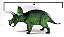 TRICERATOPS "STEELHORN" BEASTS OF THE MESOZOIC FIGURA DE CERATOPSÍDEO DINOSSAURO ARTICULADO - Imagem 4