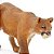 ONÇA-PARDA SAFARI LTD MINIATURA PUMA RÉPLICA DE FELINO BRINQUEDO DE ANIMAL SELVAGEM - Imagem 2