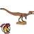 SCIURUMIMUS COLLECTA DINOSSAURO DE BRINQUEDO IMPORTADO MINIATURA COLECIONÁVEL - Imagem 1