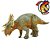 REGALICERATOPS WILD SAFARI  RÉPLICA DE DINOSSAURO MINIATURA  IMPORTADA BRINQUEDO - Imagem 1