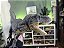 TIRANOSSAURO REX SEGA CINZA DINOSSAURO EM  PLÁSTICO VINIL COLECIONÁVEL JAPONÊS - Imagem 9