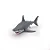 GRANDE TUBARÃO BRANCO PAPO MINIATURA DE TUBARÃO RÉPLICA DE PEIXE PREDADOR - Imagem 3