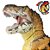 TYRANNOSAURUS REX SOFUBI KAIYODO AMARELO  FIGURA DE DINOSSAURO ARTICULADO T.REX SOFUBI TOY BOX - Imagem 5