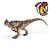 ALLOSAURUS PAPO 2019 MINIATURA DE DINOSSAURO BRINQUEDO DE DINOSSAURO COLECIONÁVEL ALOSSAURO AZUL - Imagem 4