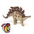 STEGOSAURUS PAPO 2019 MINIATURA BRINQUEDO DE DINOSSAURO FIGURA COLECIONÁVEL ESTEGOSSAURO - Imagem 4