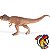 TYRANNOSAURUS REX PAPO 2019 MARROM CORRENDO BRINQUEDO DE DINOSSAURO MINIATURA TIRANOSSAURO - Imagem 4