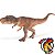 TYRANNOSAURUS REX PAPO 2019 MARROM CORRENDO BRINQUEDO DE DINOSSAURO MINIATURA TIRANOSSAURO - Imagem 6