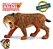 SMILODON COLLECTA 2009 BRINQUEDO TIGRE DENTES DE SABRE BONECO ERA DO GELO - Imagem 1