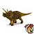 TRICERATOPS COLLECTA DELUXE 2010 MINIATURA DE DINOSSAURO IMPORTADA EDUCATIVA - Imagem 2