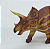 TRICERATOPS RECUR 2024 RÉPLICA BRINQUEDO DE DINOSSAURO MINIATURA SÓLIDA TRICERÁTOPE - Imagem 3