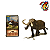 MASTODON AMERICANO FIGURA MAMÍFERO ERA DO GELO MINIATURA EOFAUNA MASTODONTETE - Imagem 1