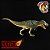TIRANOSSAURO REX KILLER QUEEN REBOR VERDE SELVA MINIATURA DE T-REX DINOSSAURO COLECIONÁVEL - Imagem 1