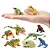 CONJUNTO DE 12 ANFÍBIOS TOYMANY FIGURAS DE ANIMAIS SELVAGENS DE BRINQUEDO SAPOS MINIATURA - Imagem 2