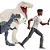 DARIUS E BARYONYX LEUCÍSTICO + MONOLOPHOSAURUS TEORIA DO CAOS MATTEL JURASSIC WORLD CHAOS THEORY MATTEL - Imagem 3