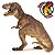 TYRANNOSAURUS REX PAPO MARROM MINIATURA BRINQUEDO DE DINOSSAURO IMPORTADO TIRANOSSAURO PAPO - Imagem 1