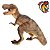 TYRANNOSAURUS REX PAPO MARROM MINIATURA BRINQUEDO DE DINOSSAURO IMPORTADO TIRANOSSAURO PAPO - Imagem 4