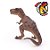 TYRANNOSAURUS REX PAPO MARROM MINIATURA BRINQUEDO DE DINOSSAURO IMPORTADO TIRANOSSAURO PAPO - Imagem 10