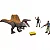 CONJUNTO PERIGO SPINOSAURUS STORYPACK JURASSIC WORLD REBIRTH MATTEL DINOSSAURO ARTICULADO - Imagem 2