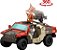 CONJUNTO VEÍCULO DE BATALHA COM VELOCIRAPTOR E MARTIN KREBS MATTEL JURASSIC WORLD REBIRTH - Imagem 3