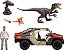 CONJUNTO VEÍCULO DE BATALHA COM VELOCIRAPTOR E MARTIN KREBS MATTEL JURASSIC WORLD REBIRTH - Imagem 4