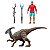 CONJUNTO REUBEN DELGADO E PARASAUROLOPHUS MATTEL JURASSIC WORLD REBIRTH - Imagem 2