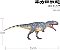 GIGANOTOSAURUS HAOLONGGOOD AZUL DINOSSAURO CARNÍVORO MODELO CIENTÍFICO - Imagem 1