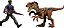 CONJUNTO DUNCAN KINCAID E VELOCIRAPTOR MATTEL JURASSIC WORLD REBIRTH - Imagem 5