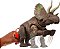 EOTRICERATOPS GIGANTIC THRASHERS JURASSIC WORLD SURVIVAL DINO ARTICULADO MATTEL - Imagem 3