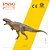 TAMERYRAPTOR PNSO "MAYER" FIGURA DE DINOSSAURO CARNÍVORO MINIATURA DE PVC - Imagem 1