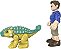 BEN E ANKYLOSAURUS BUMPY IMAGINEXT BOLOTA ACAMPAMENTO JURÁSSICO MATTEL - Imagem 3