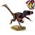 ATROCIRAPTOR BEASTS OF THE MESOZOIC FIGURA DE RAPTOR ARTICULADA DINOSSAURO DELUXE - Imagem 1