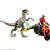 DENNIS NEDRY PACOTE DE RASTREAMENTO E CAPTURA COM VELOCIRAPTOR 93 CLASSIC MATTEL JURASSIC PARK - Imagem 3