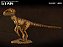 VELOCIRAPTOR BEBÊ REBOR STAN MINIATURA DINOSSAURO RAPTOR FILHOTE ESTILO JURASSIC PARK - Imagem 2