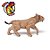 SMILODON PAPO 2021 BRINQUEDO TIGRE DENTES DE SABRE JUVENIL MINIATURA ERA DO GELO ESMILODONTE - Imagem 5